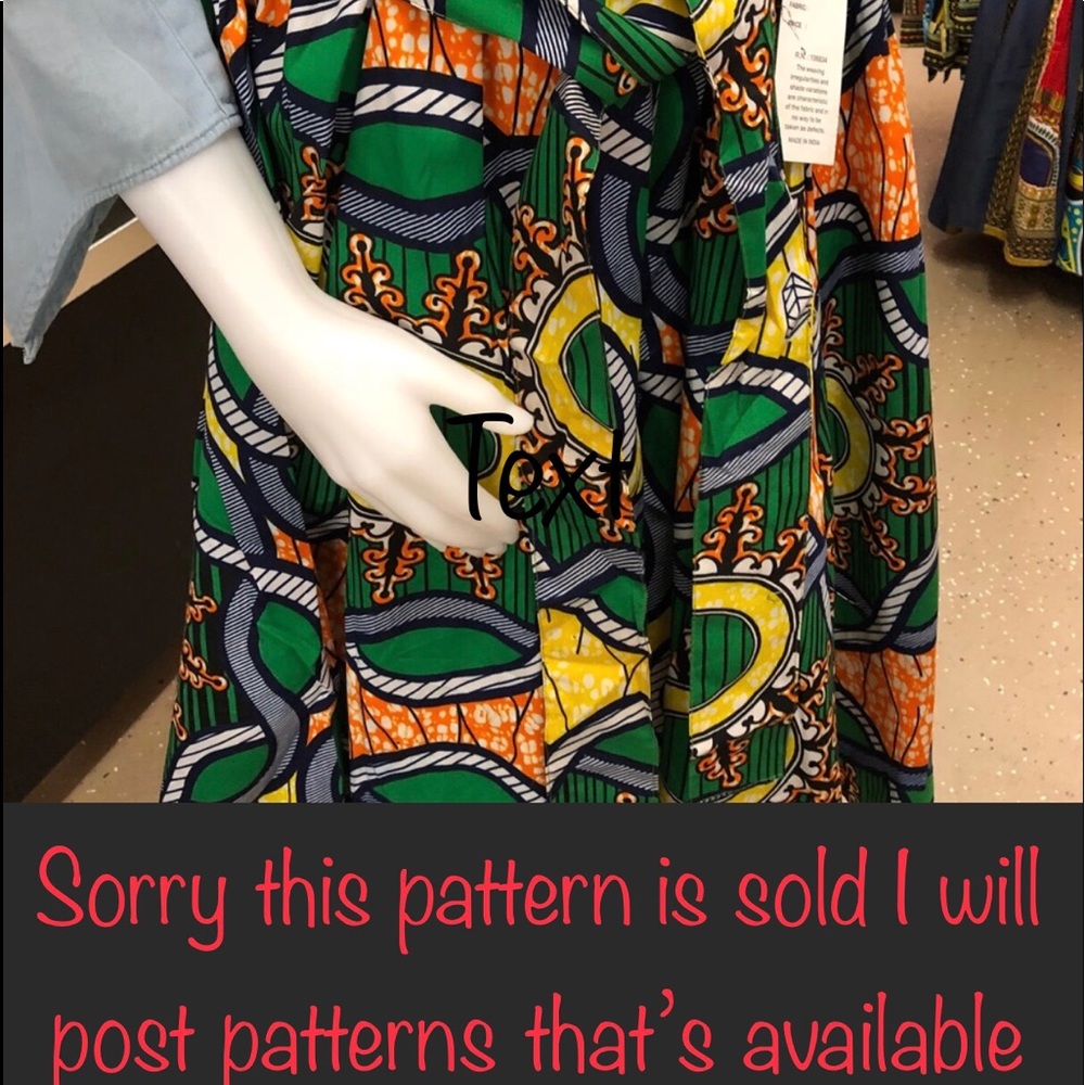 African Skirt Set